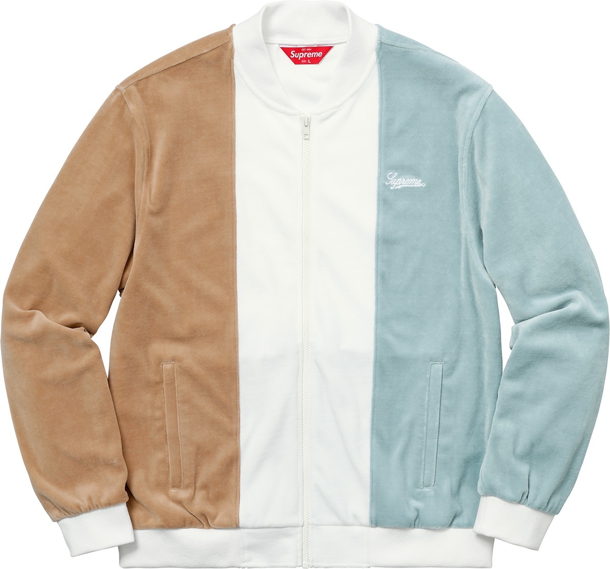 Velour Zip Up Jacket view 2